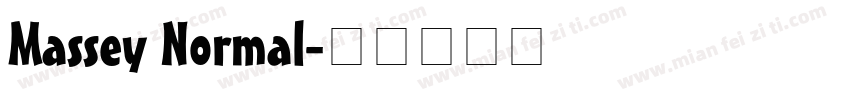 Massey Normal字体转换